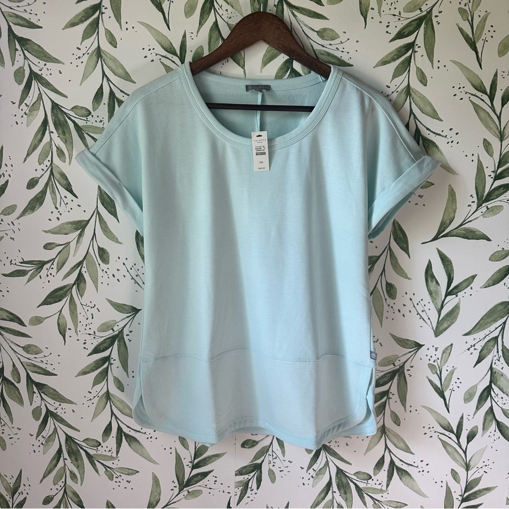 T by Talbots French Terry Tunic. Mint. Medium Petite. New
